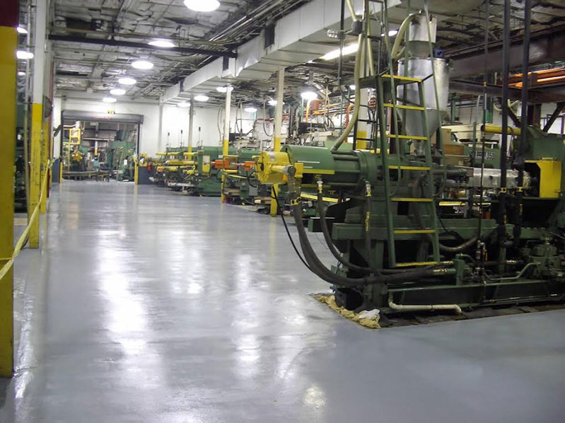 Impact Resistant Flooring Installation for Industrial Facilities